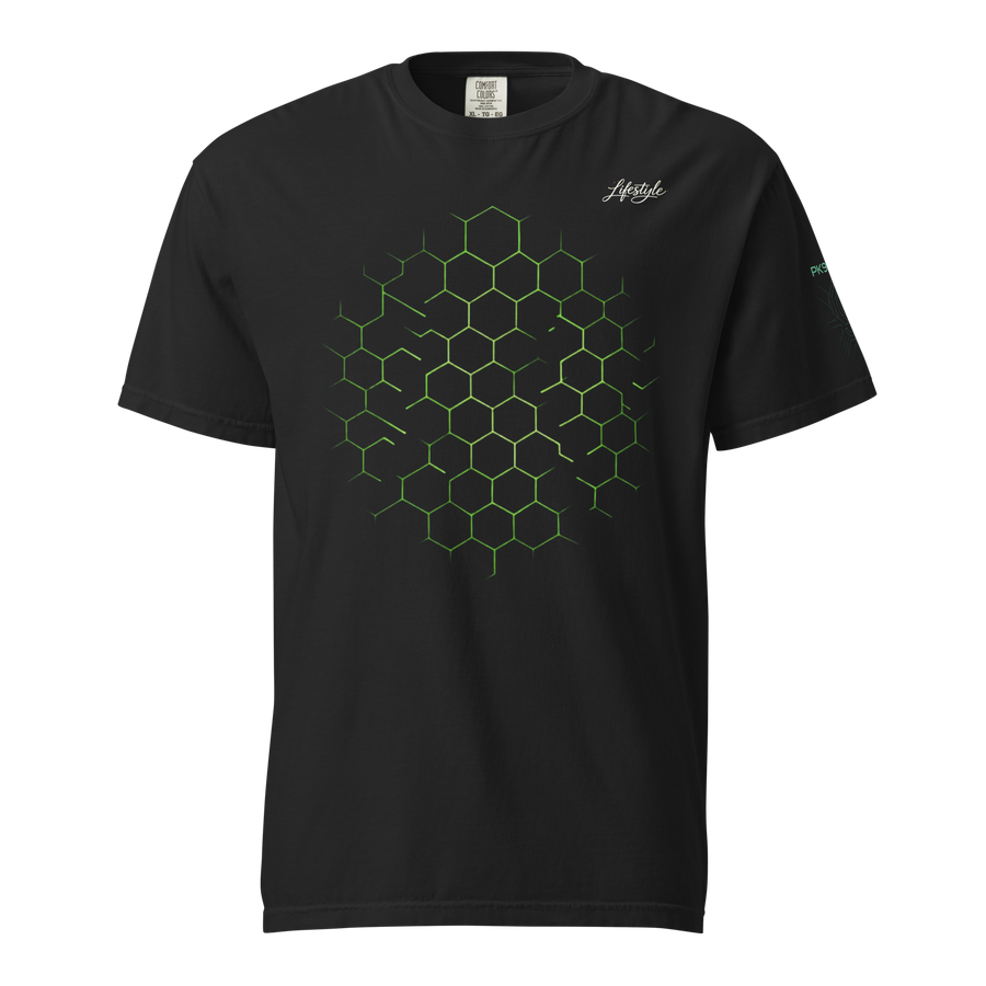 T-Shirt Teinté Lourd PK9 Future Holdem – Édition Verticale