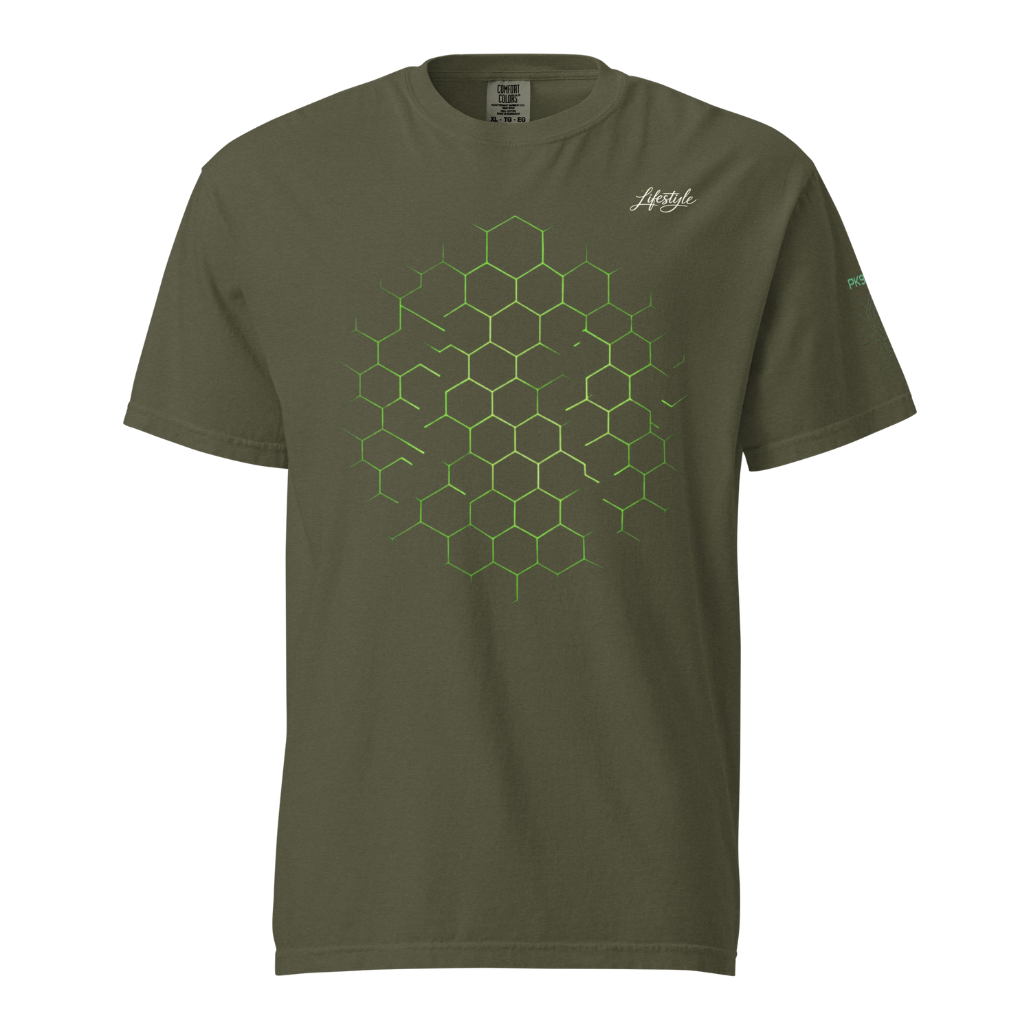 T-shirt Teinté Lourd PK9 Future Division — Édition verticale