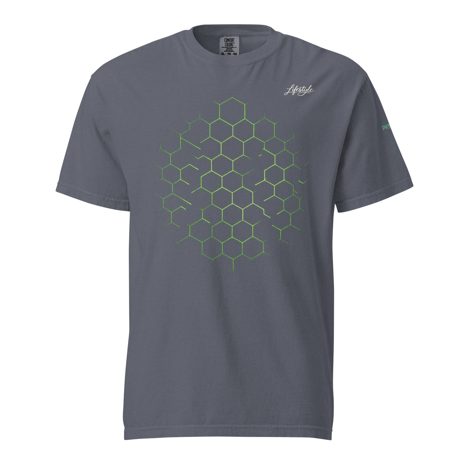 T-Shirt Teinté Lourd PK9 Future Holdem – Édition Verticale