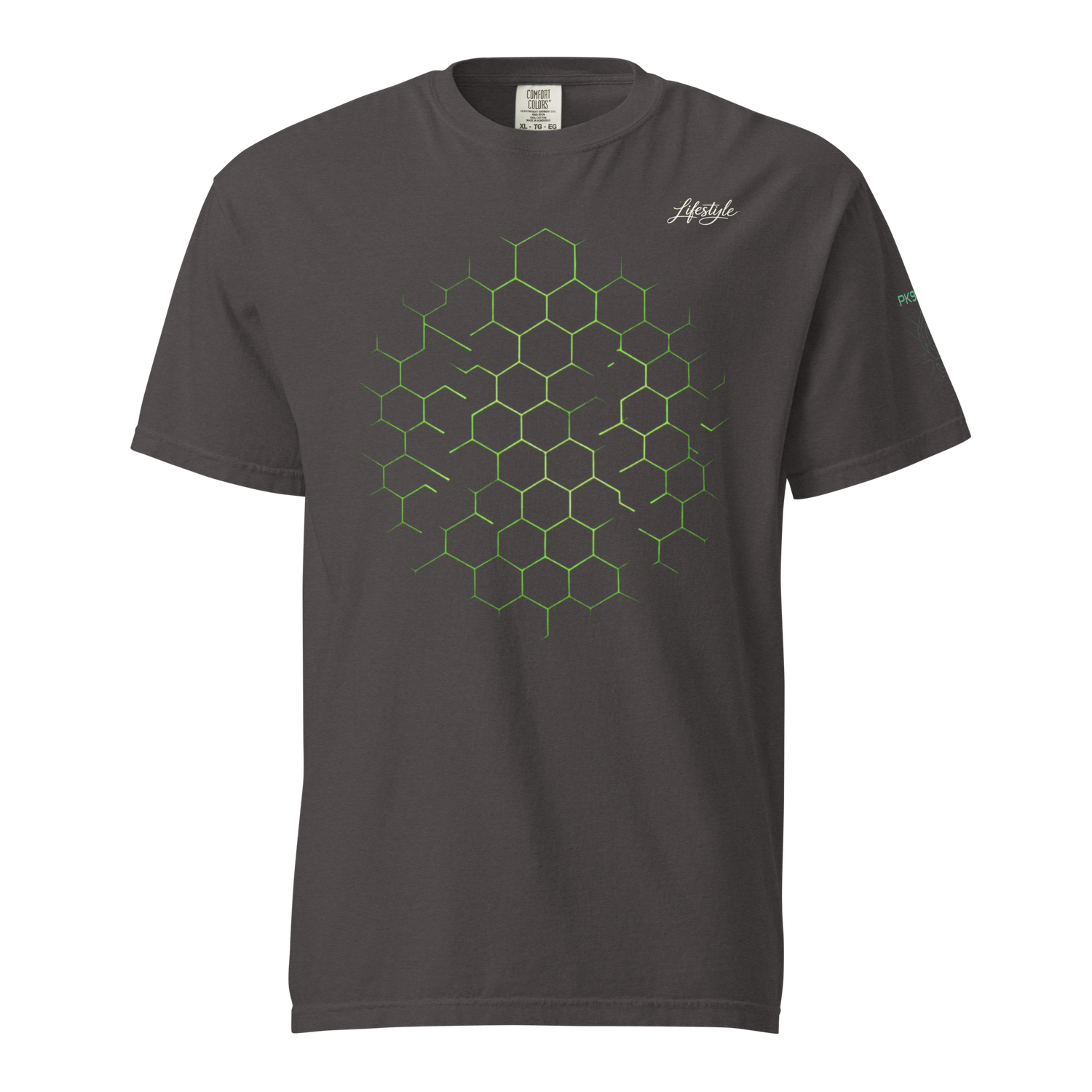 T-shirt Teinté Lourd PK9 Future Division — Édition verticale