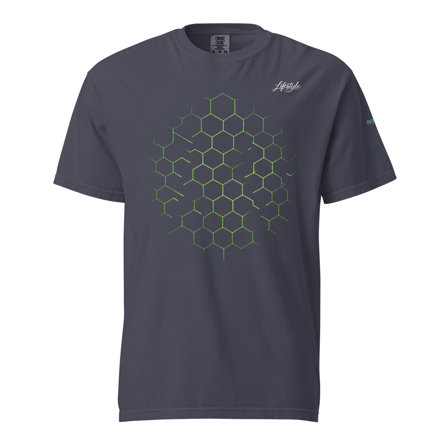 T-shirt Teinté Lourd PK9 Future Division — Édition verticale