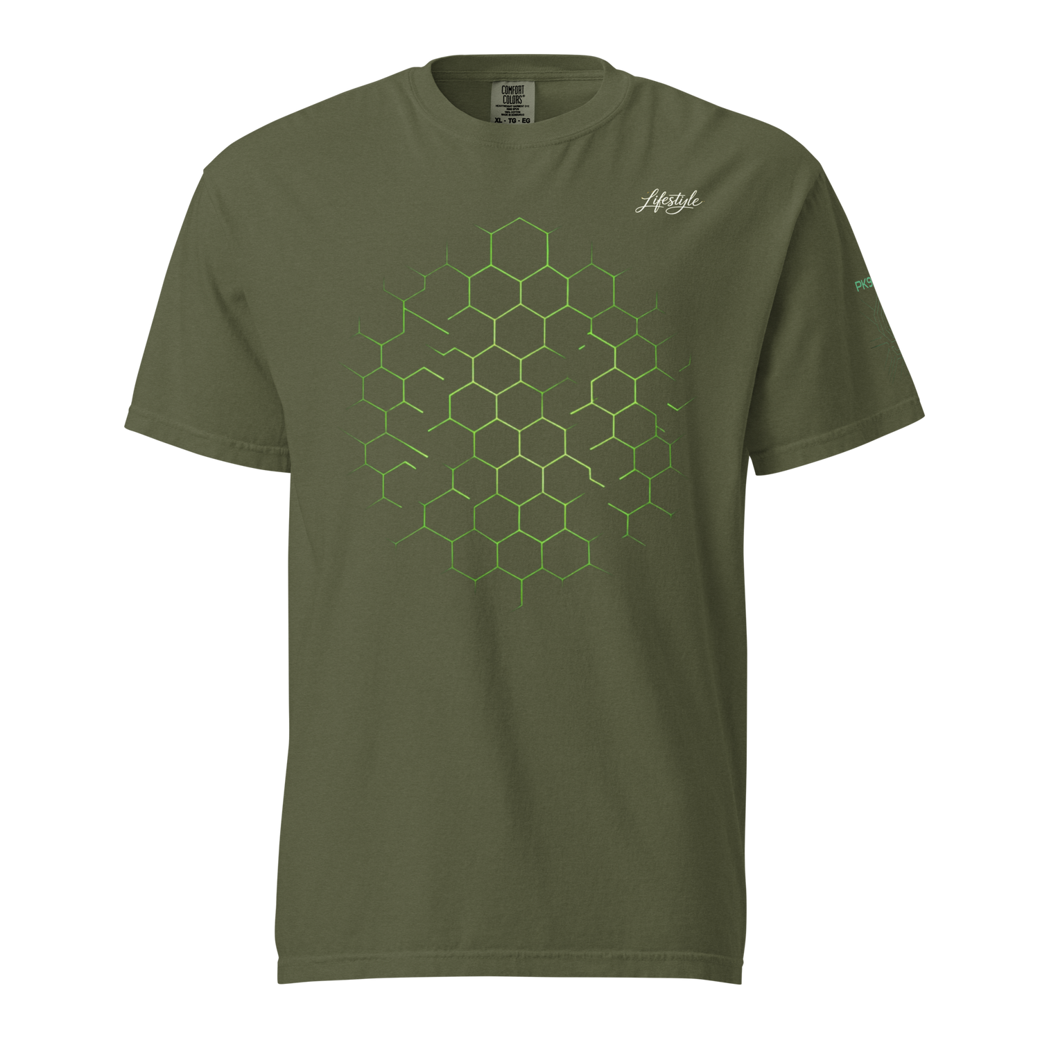 T-shirt Teinté Lourd PK9 Future Division — Édition verticale