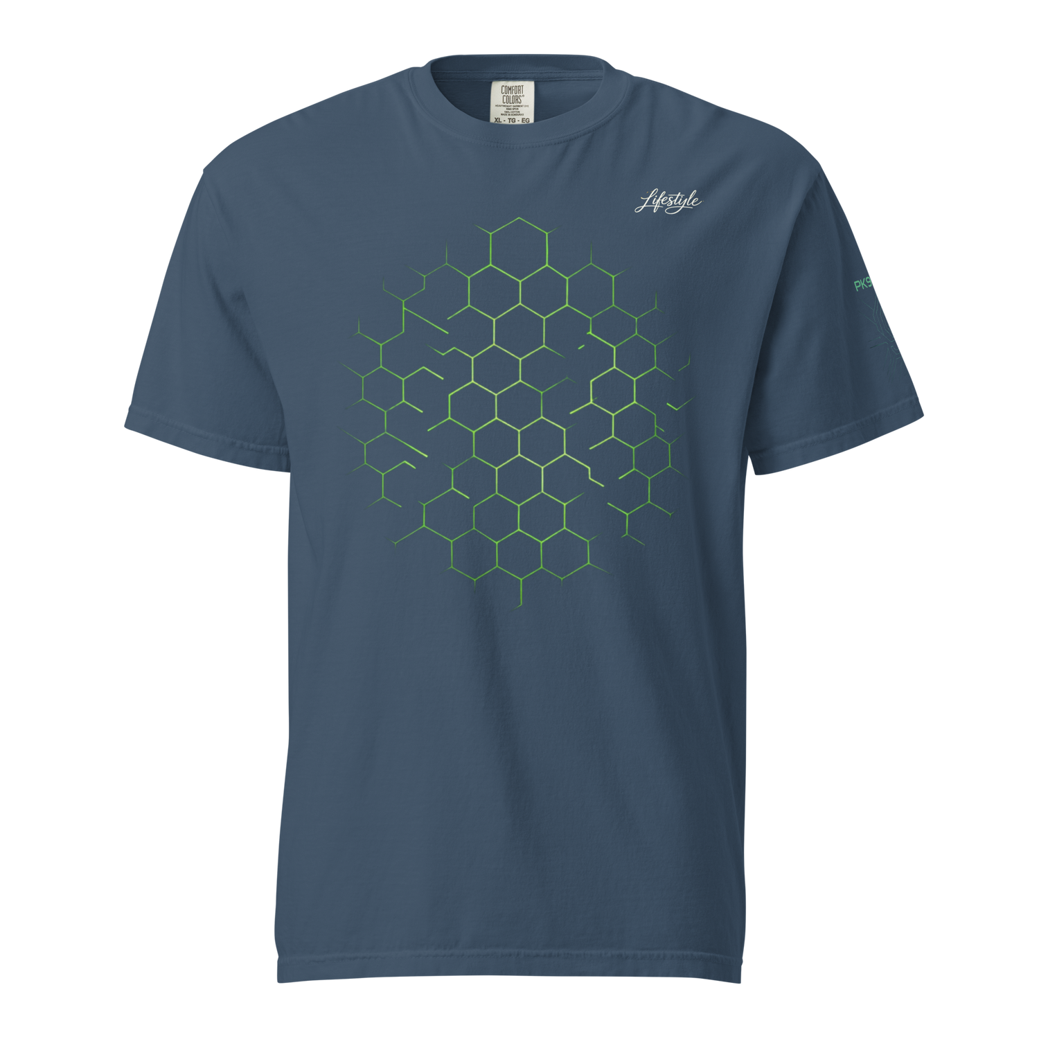 T-shirt Teinté Lourd PK9 Future Division — Édition verticale