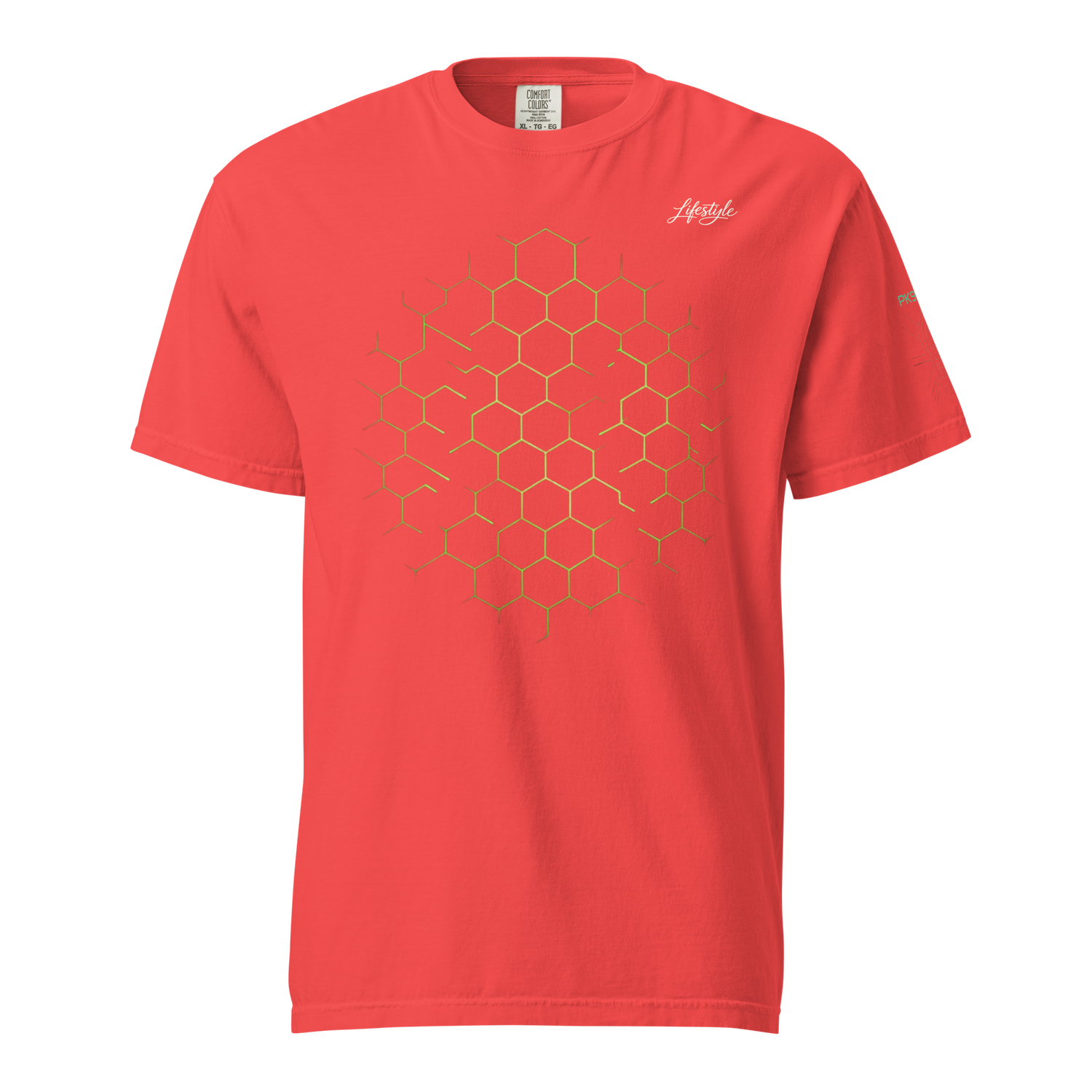 T-shirt Teinté Lourd PK9 Future Division — Édition verticale