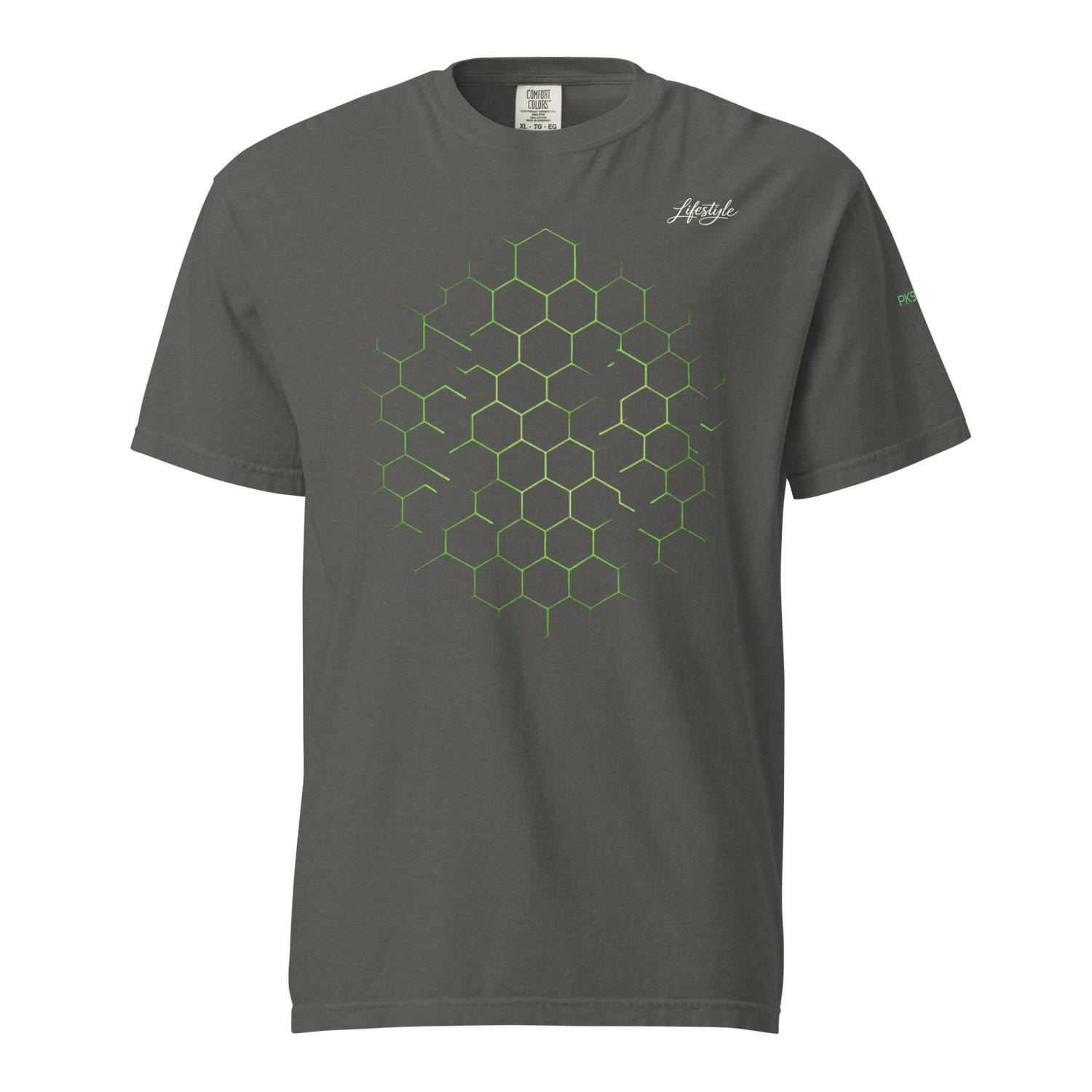 T-shirt Teinté Lourd PK9 Future Division — Édition verticale