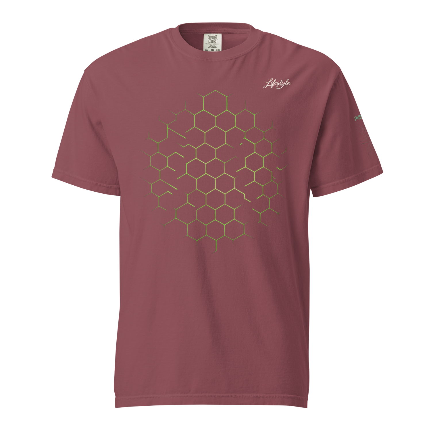 T-shirt Teinté Lourd PK9 Future Division — Édition verticale