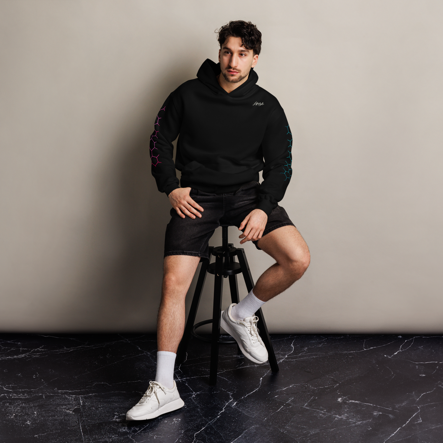 🃏 Hoodie Premium Oversized PK9 – Future Holdem Clover Edition
