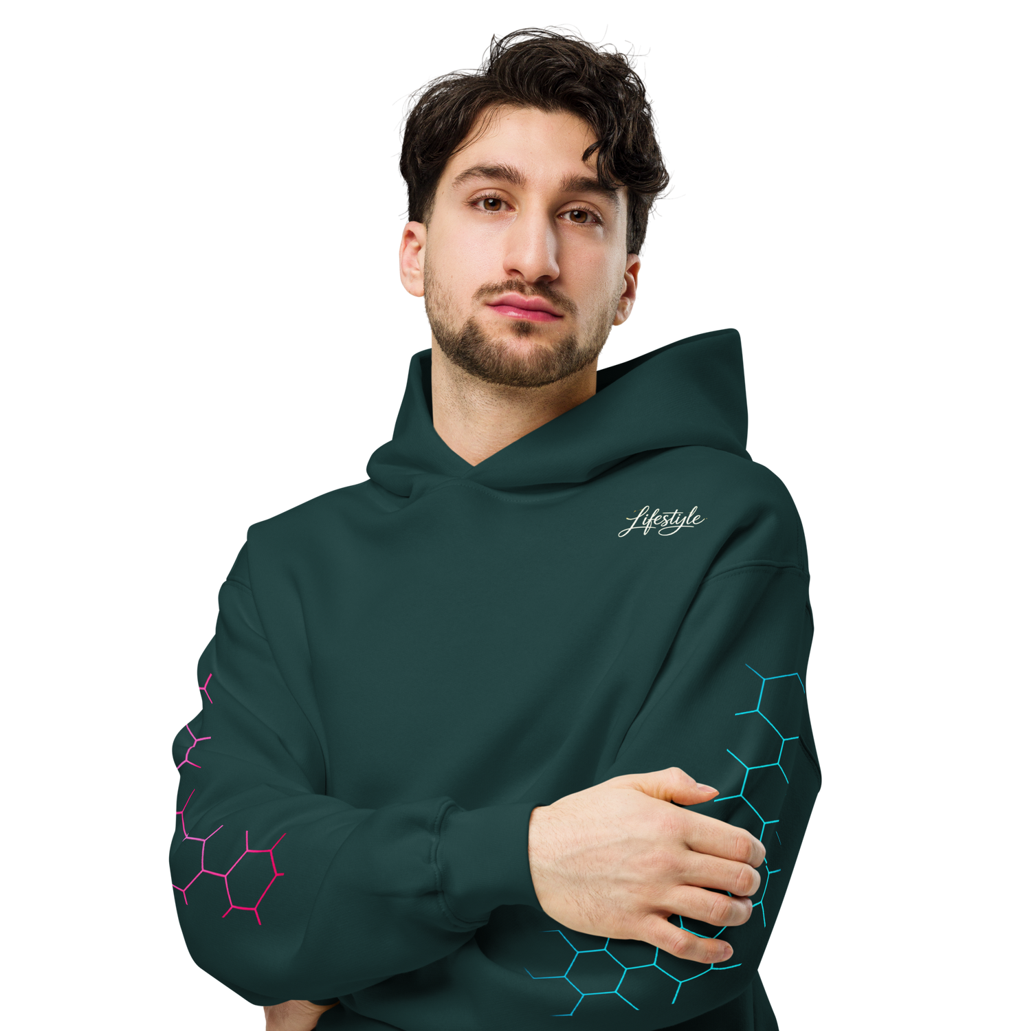 🃏 Hoodie Premium Oversized PK9 – Future Holdem Clover Edition