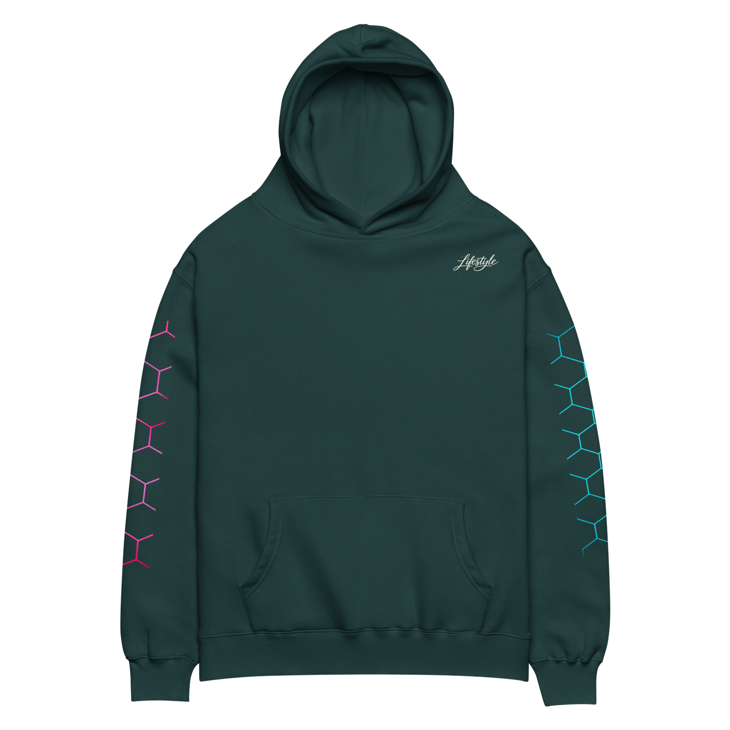 🃏 Hoodie Premium Oversized PK9 – Future Holdem Clover Edition