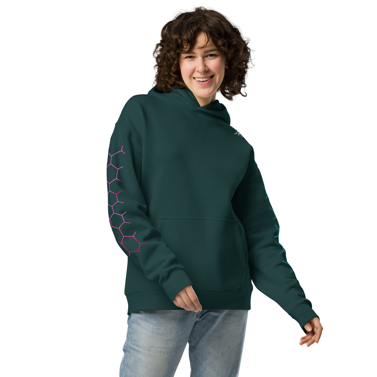 Hoodie Oversized PK9 Future Division — Clover Edition