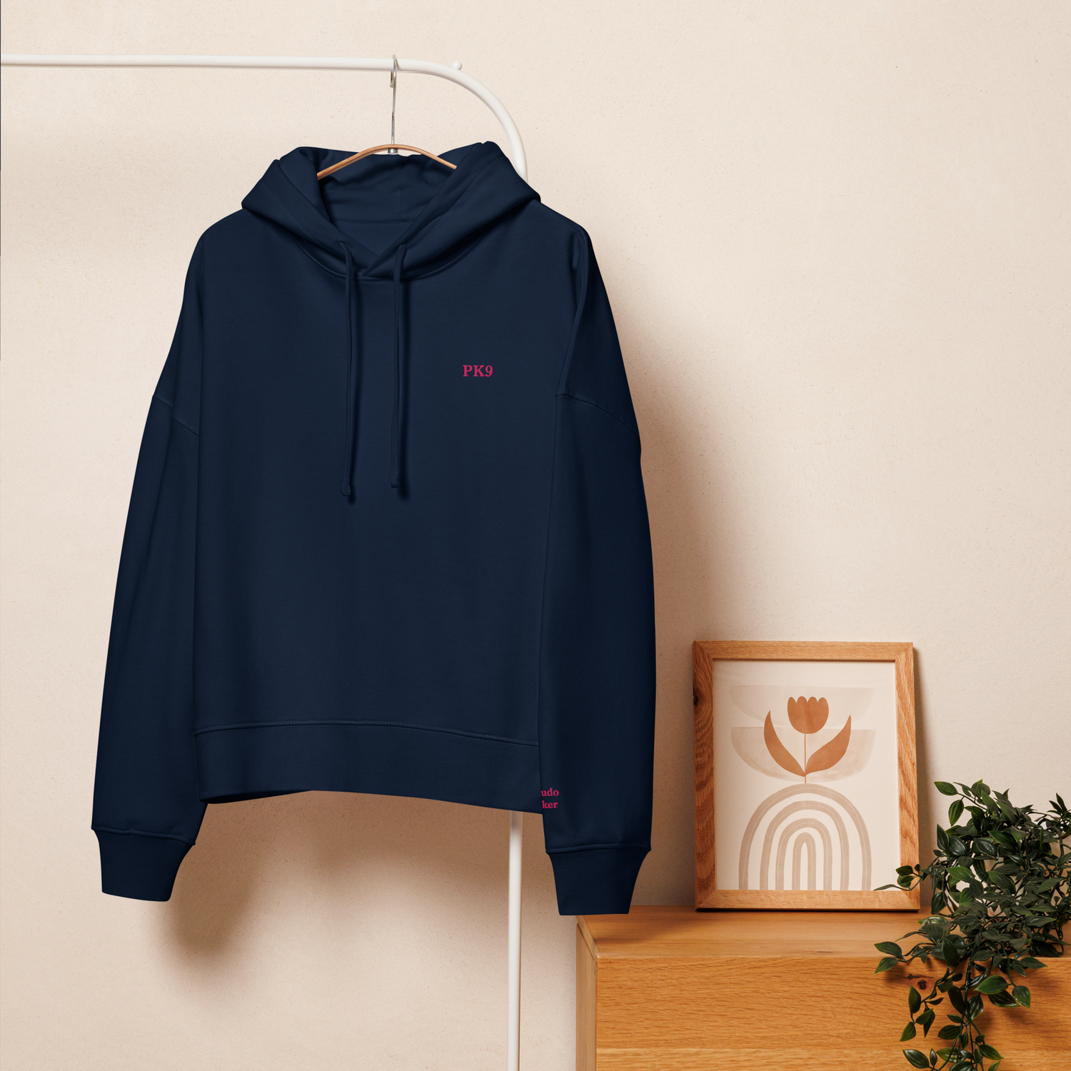 ♠️🌱 Sweat à Capuche PK9 Pure Poker – Femme