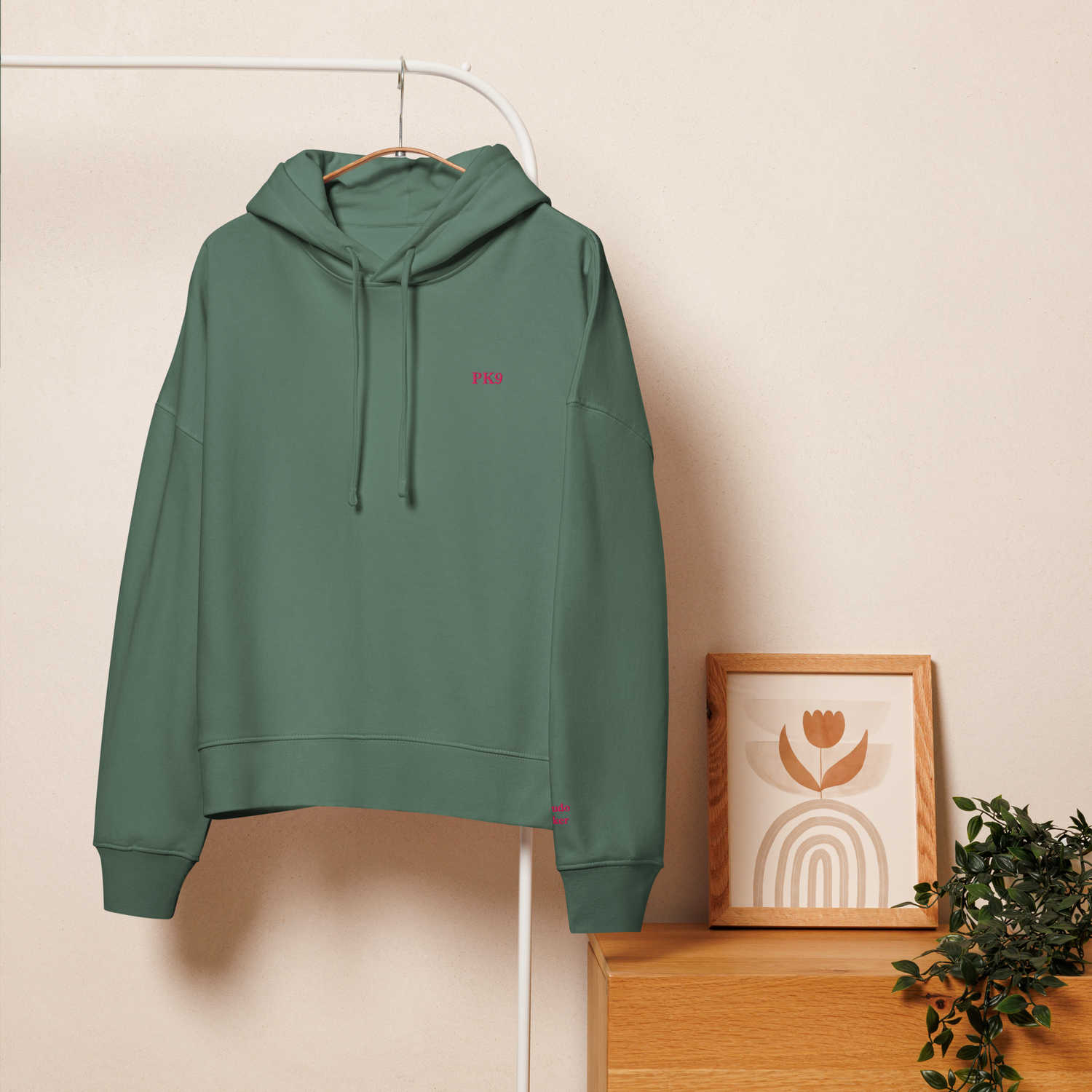 ♠️🌱 Sweat à Capuche PK9 Pure Poker – Femme