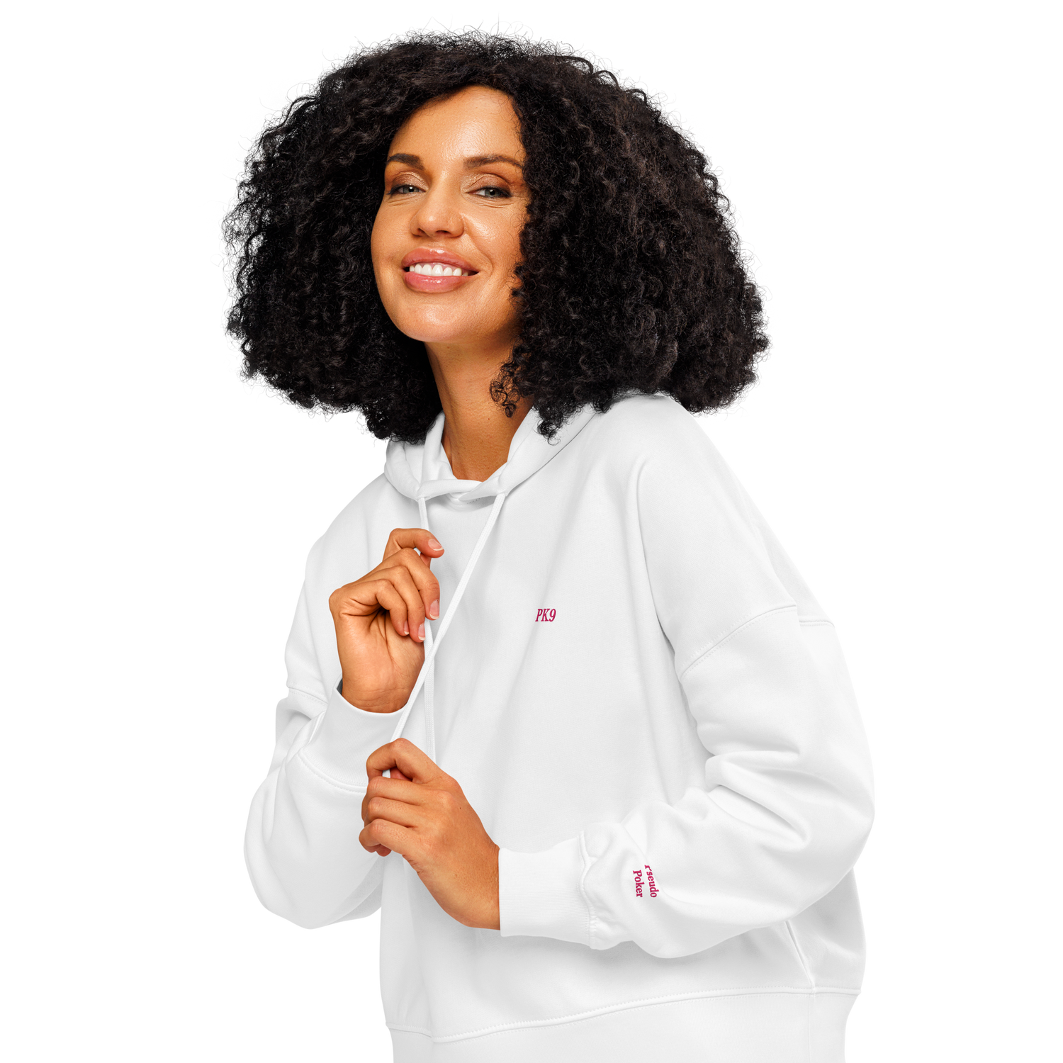♠️🌱 Sweat à Capuche PK9 Pure Poker – Femme