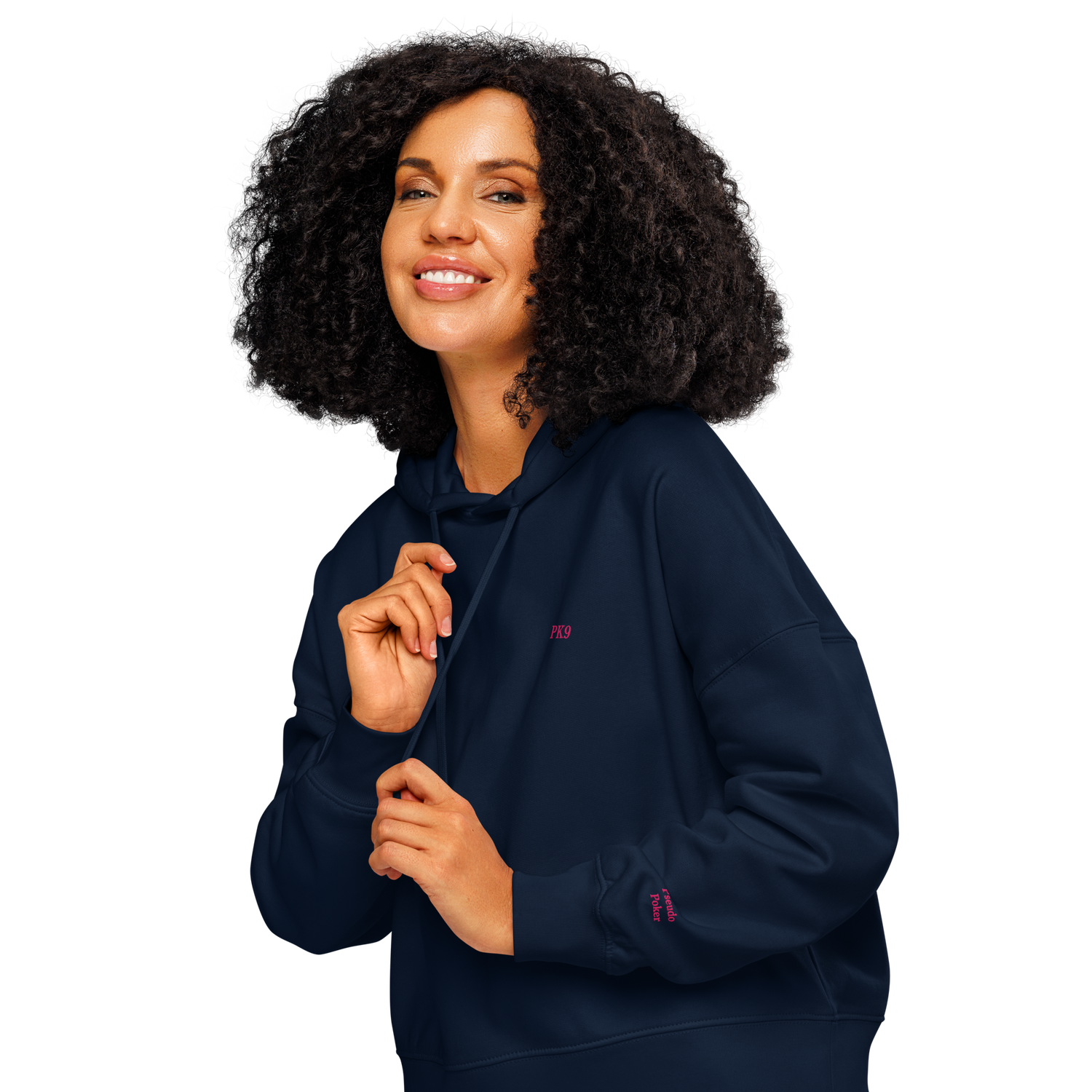 ♠️🌱 Sweat à Capuche PK9 Pure Poker – Femme