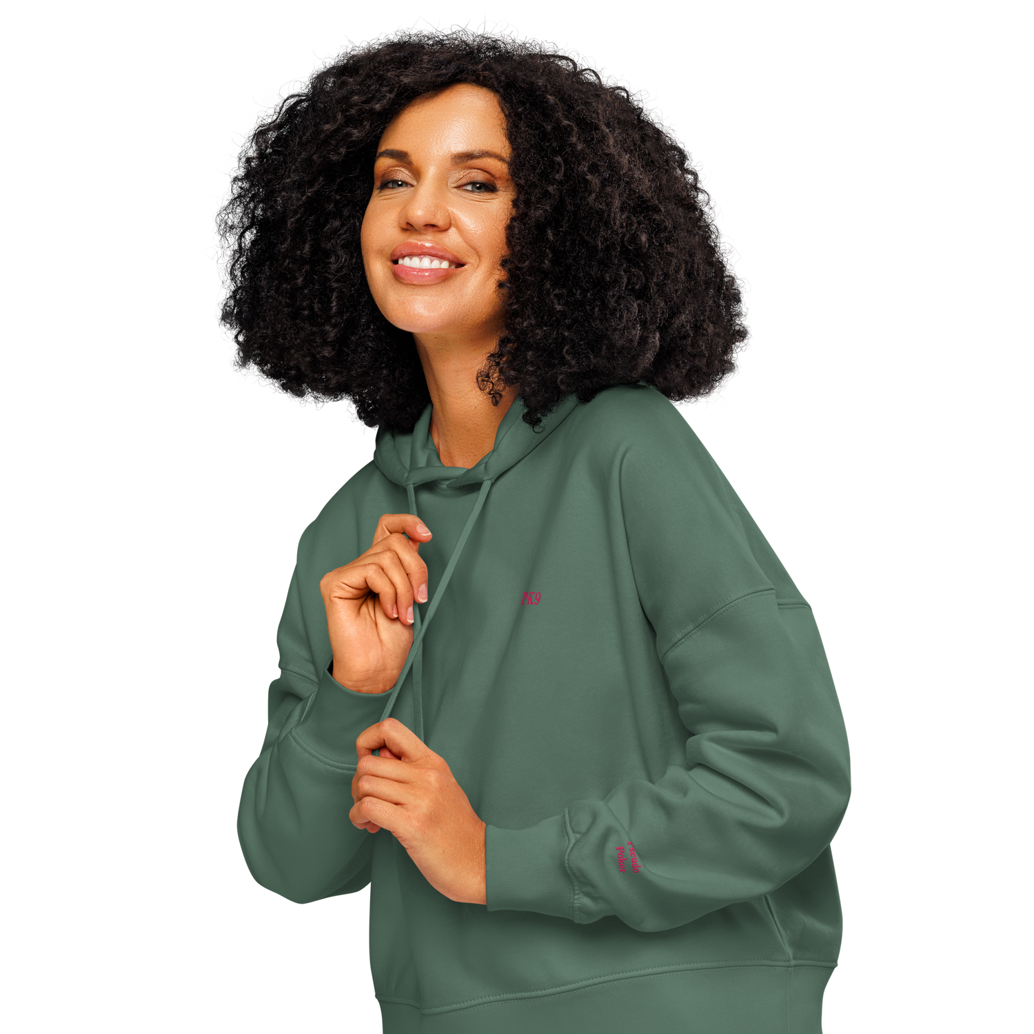 ♠️🌱 Sweat à Capuche PK9 Pure Poker – Femme