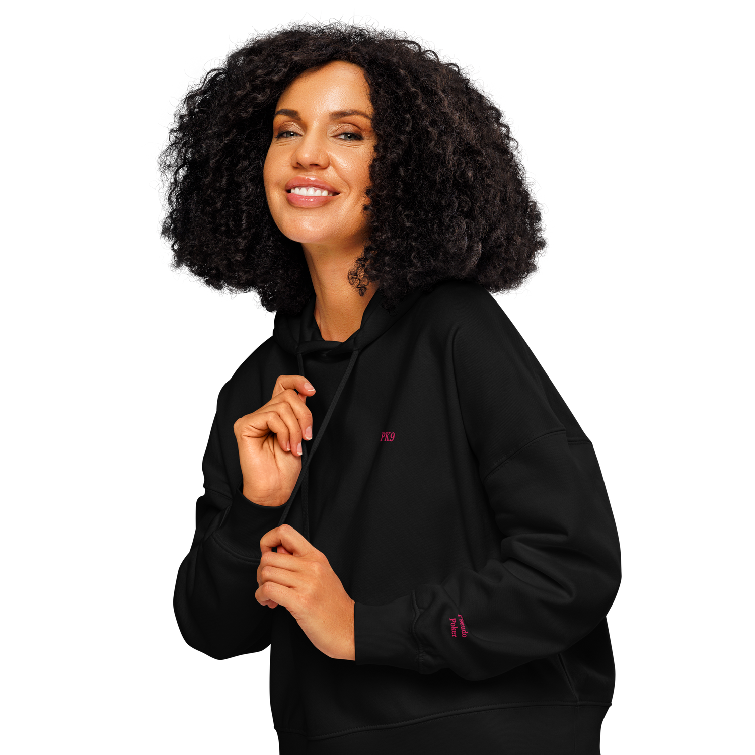 ♠️🌱 Sweat à Capuche PK9 Pure Poker – Femme