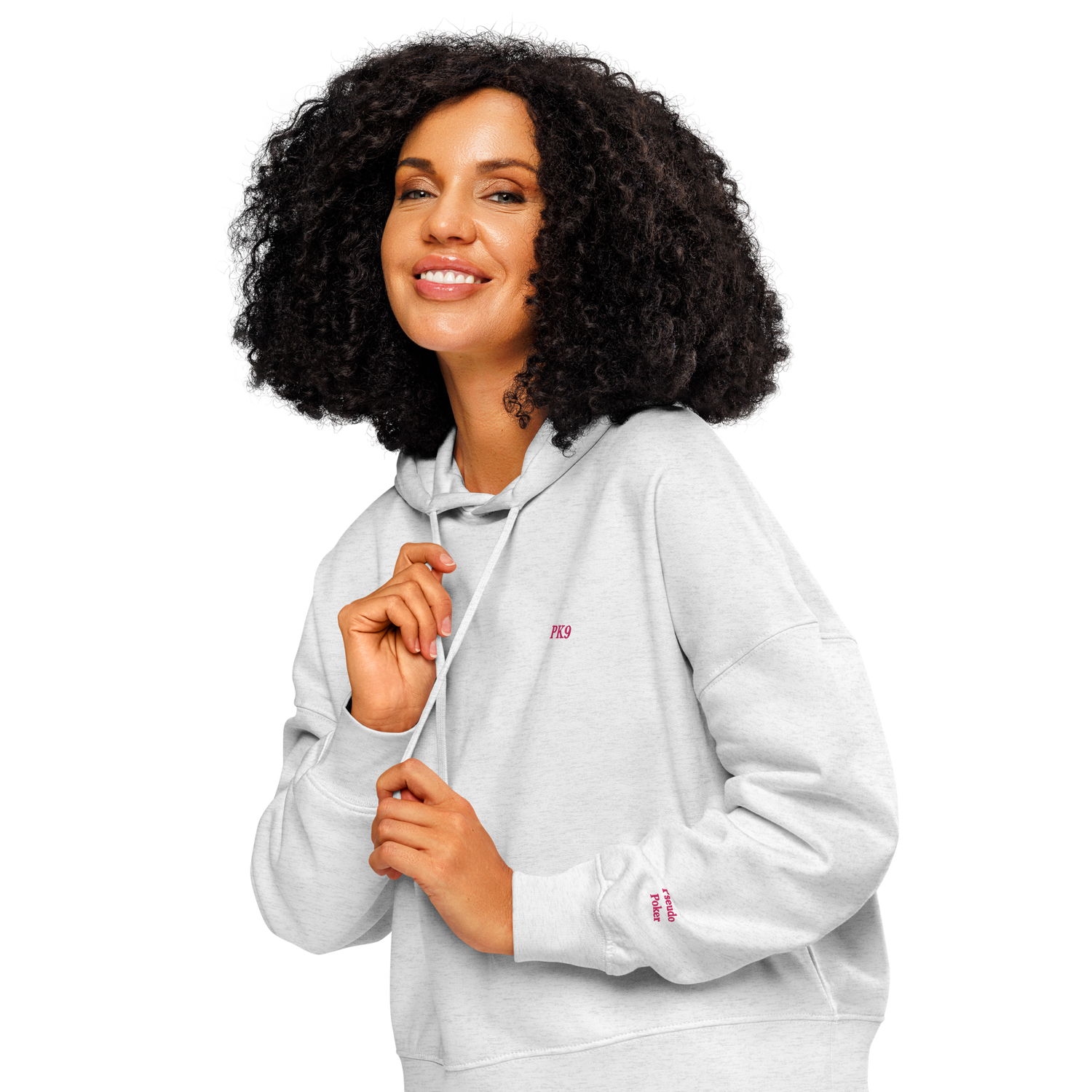 ♠️🌱 Sweat à Capuche PK9 Pure Poker – Femme