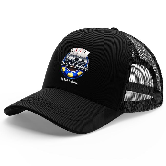 Casquette Trucker PK9 X PCD — Noir