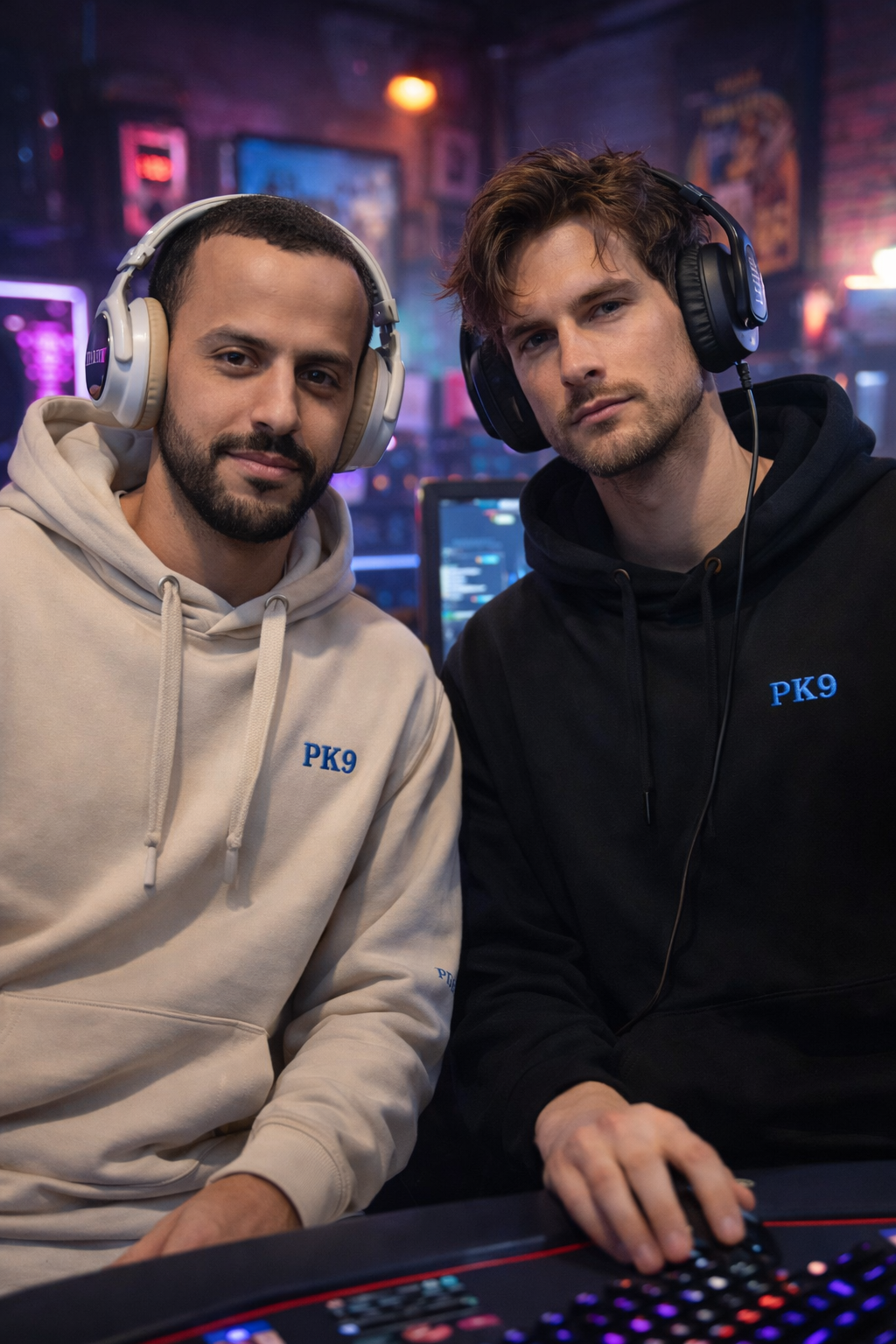 ♠️Hoodie Premium Biologique PK9 Pure Poker – Homme