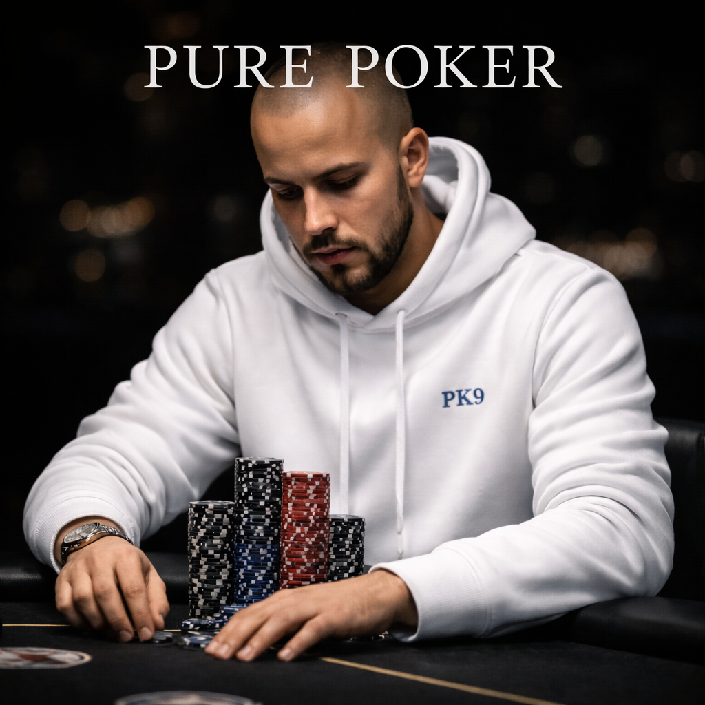 Hoodie Premium Biologique Pure Poker Spirit