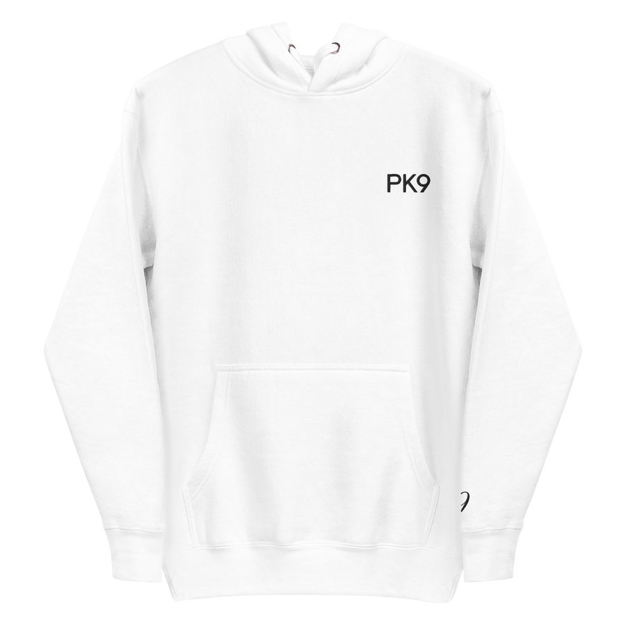 Hoodie PK9 Essential — Entrée dans l’univers PK9 White Edition