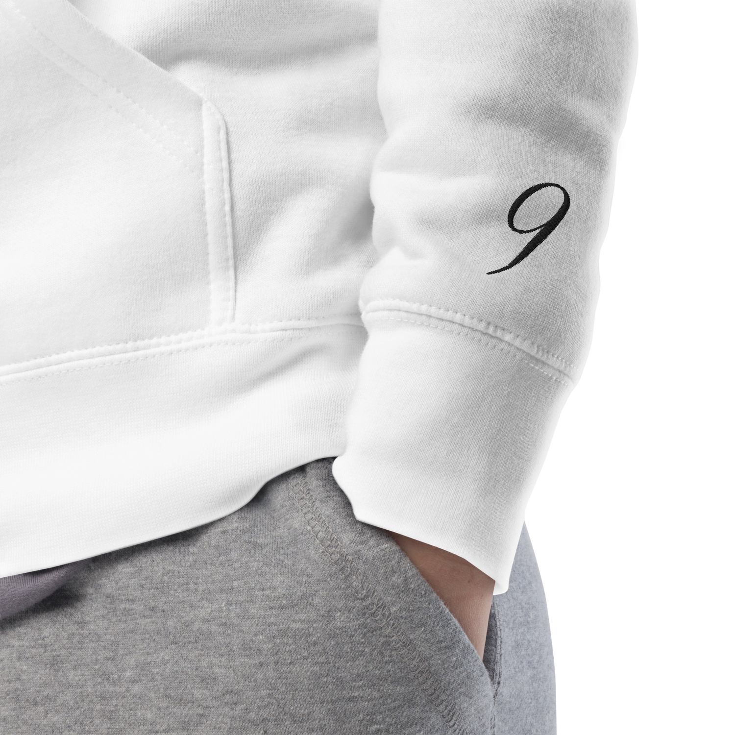 Hoodie PK9 Essential — Entrée dans l’univers PK9 White Edition
