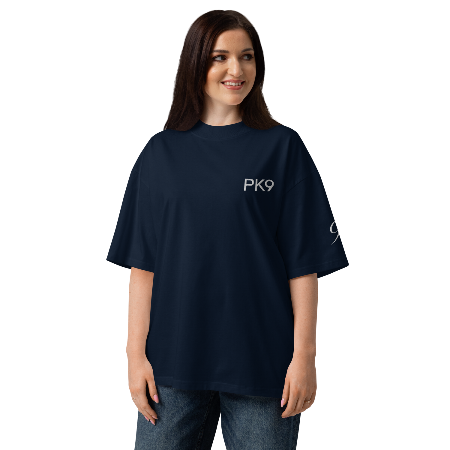 T-shirt Oversize PK9 Essential — Brodé