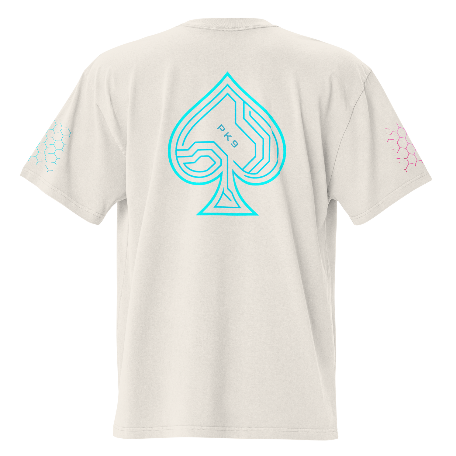 Oversized Faded T-Shirt Spade Edition
