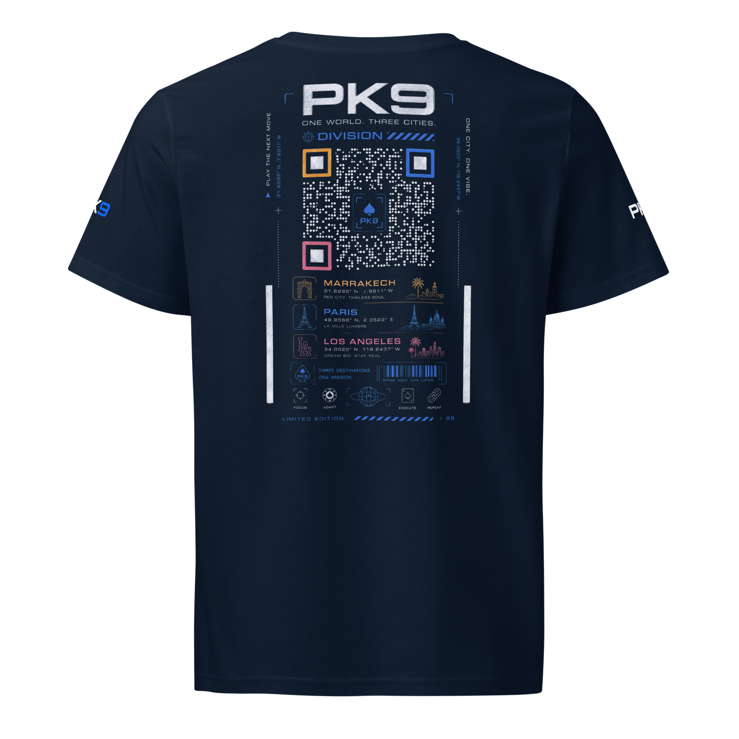 T-shirt PK9 Three Cities Poker