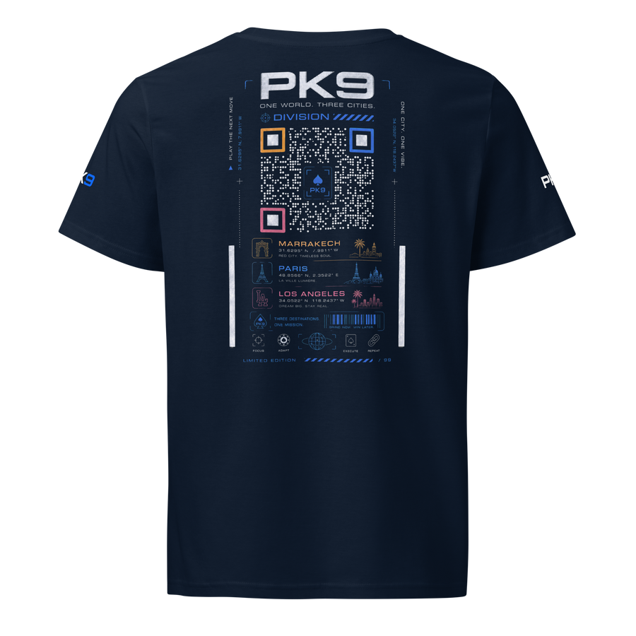 T-shirt PK9 Three Cities Poker