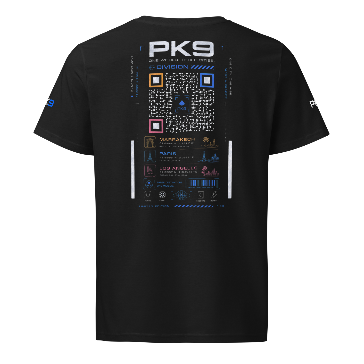T-shirt PK9 Three Cities Poker