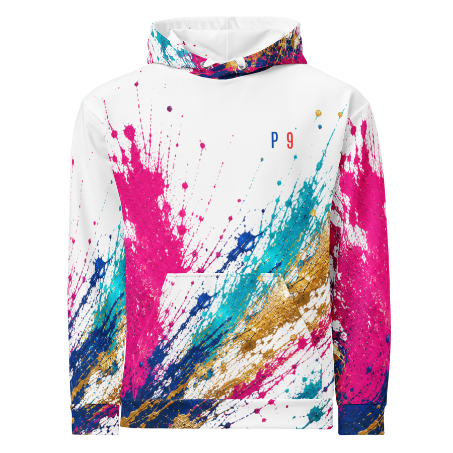 Hoodie Creative Player – White Edition
