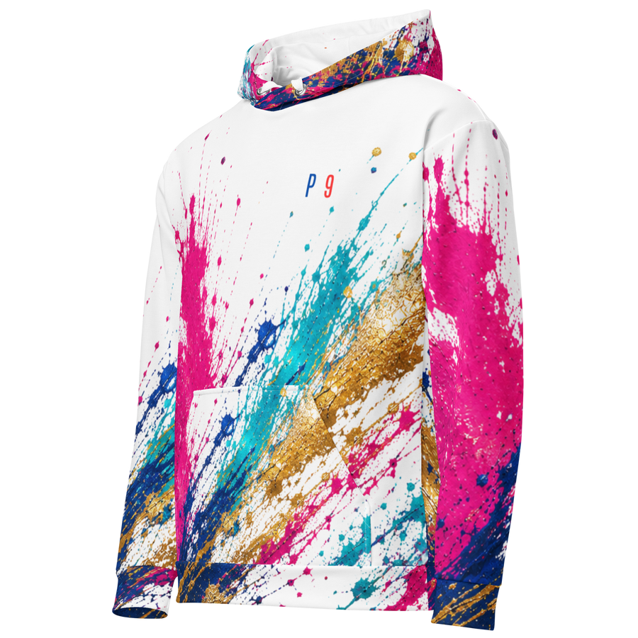 Hoodie Creative Player – White Edition