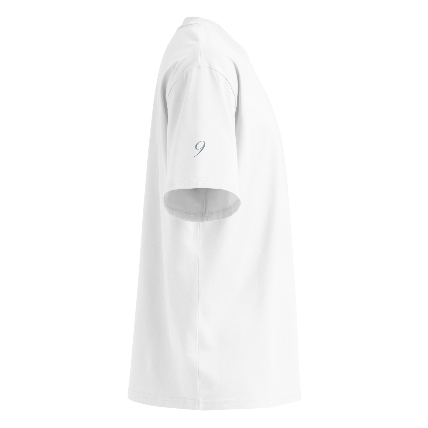 T-shirt col montant écologique unisexe