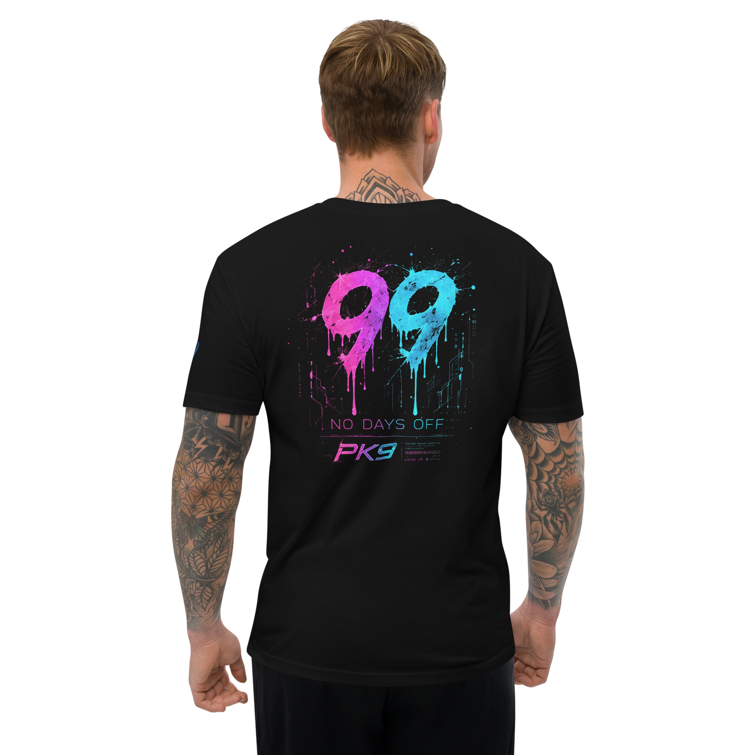 T-shirt Ajusté PK9 Double Nine Splash Edition