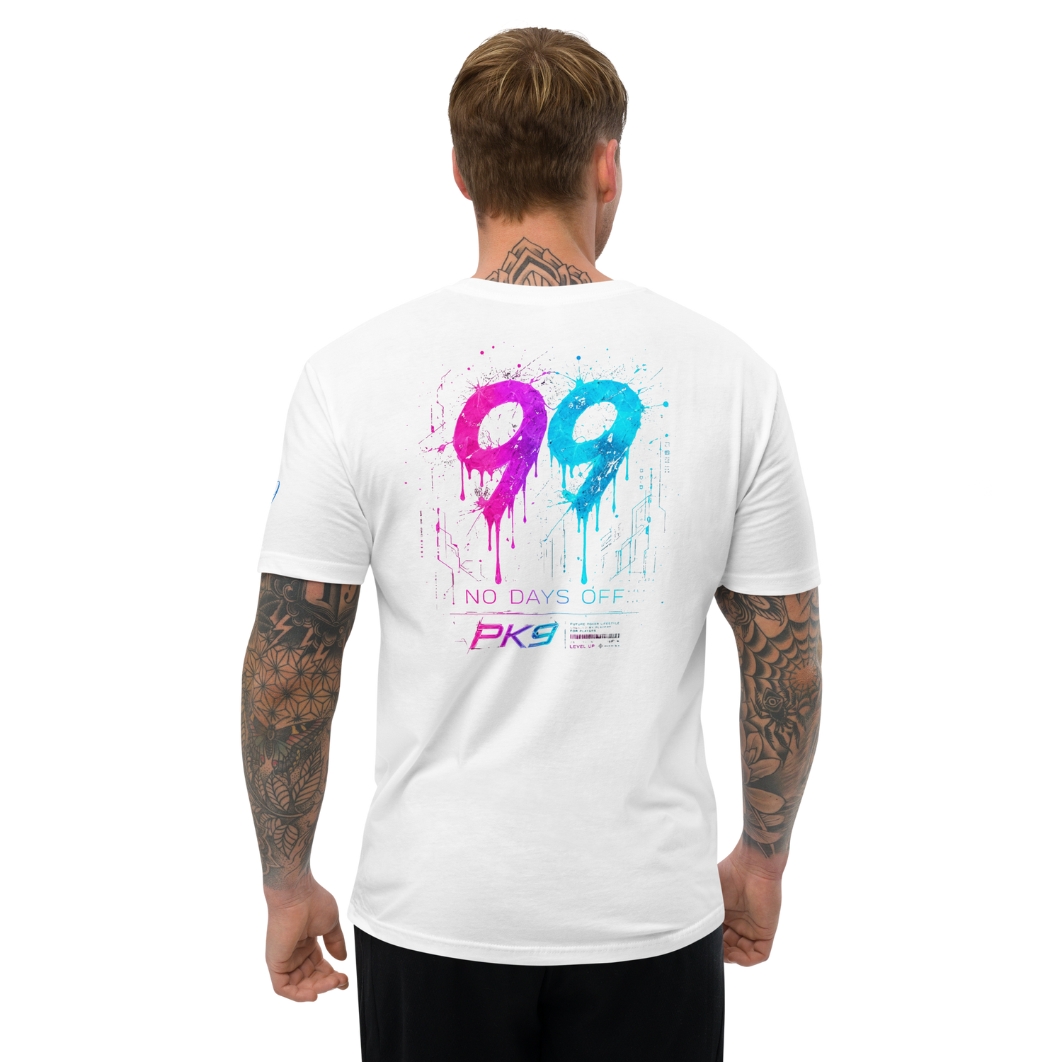 T-shirt Ajusté PK9 Double Nine Splash Edition