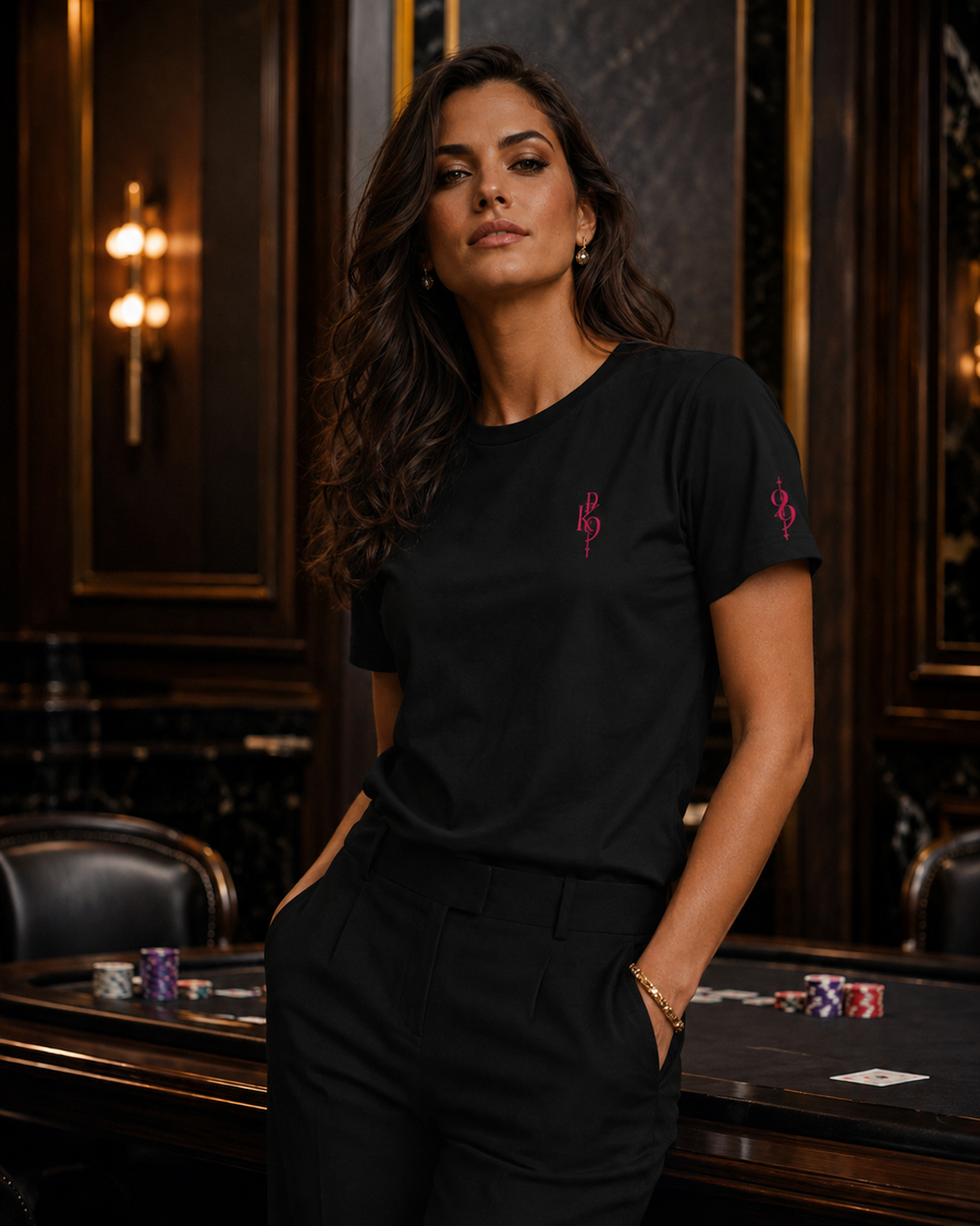 HighRoller Queen Tee — Femme Brodé