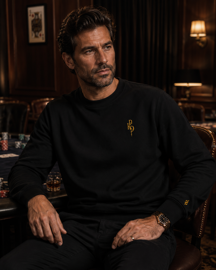 HighRoller Royal Crew — Sweat Premium Brodé