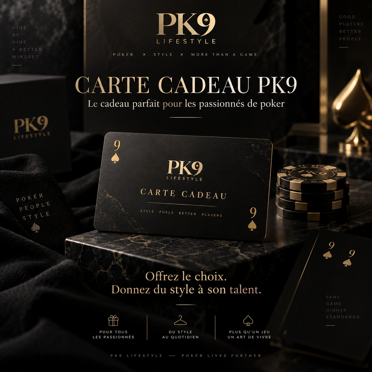 Carte cadeau Maison PK9