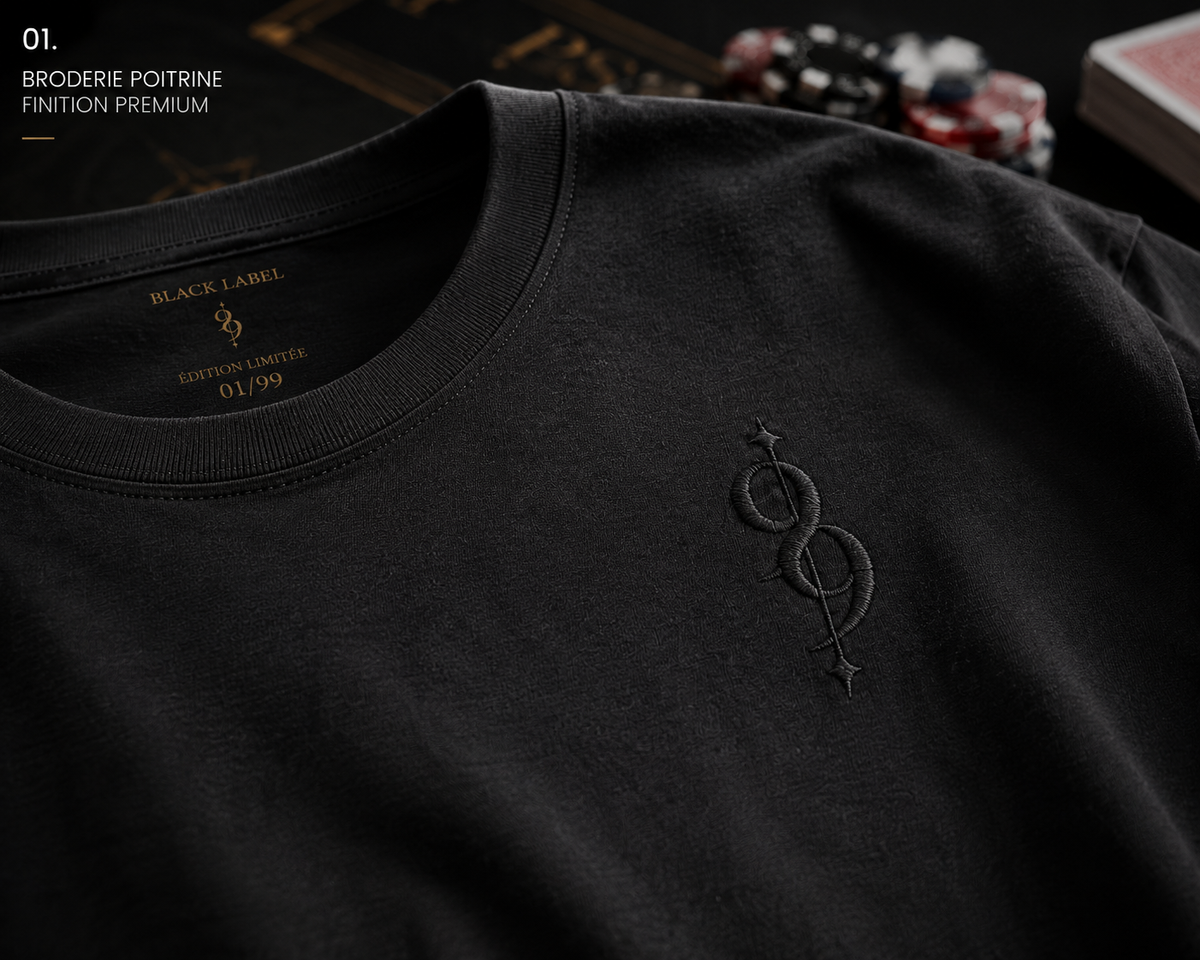 PK9 BLACK LABEL — Tee Hors-Série