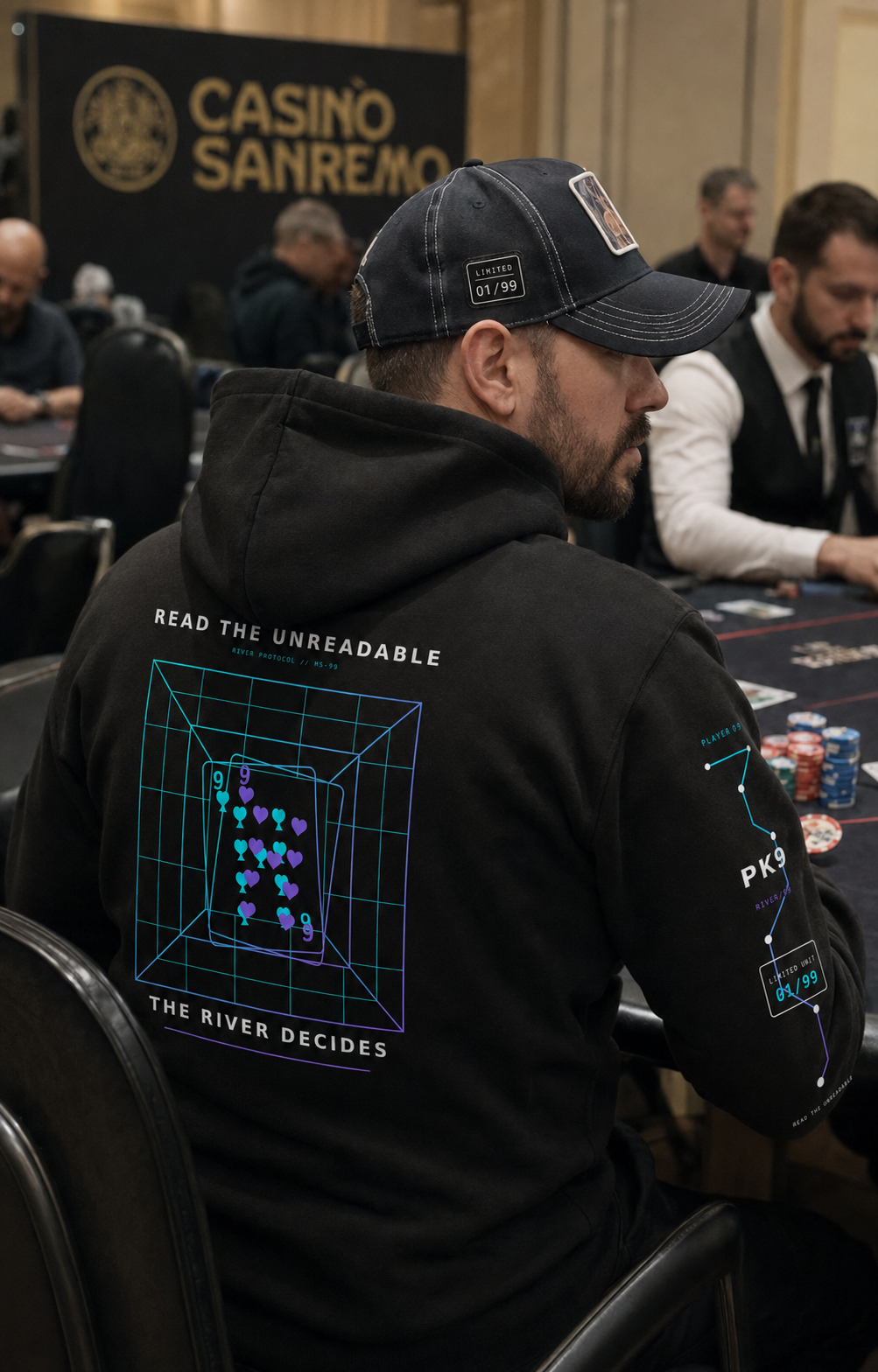 Hoodie poker RIVER 99 — présentation de l’édition Hors-Série