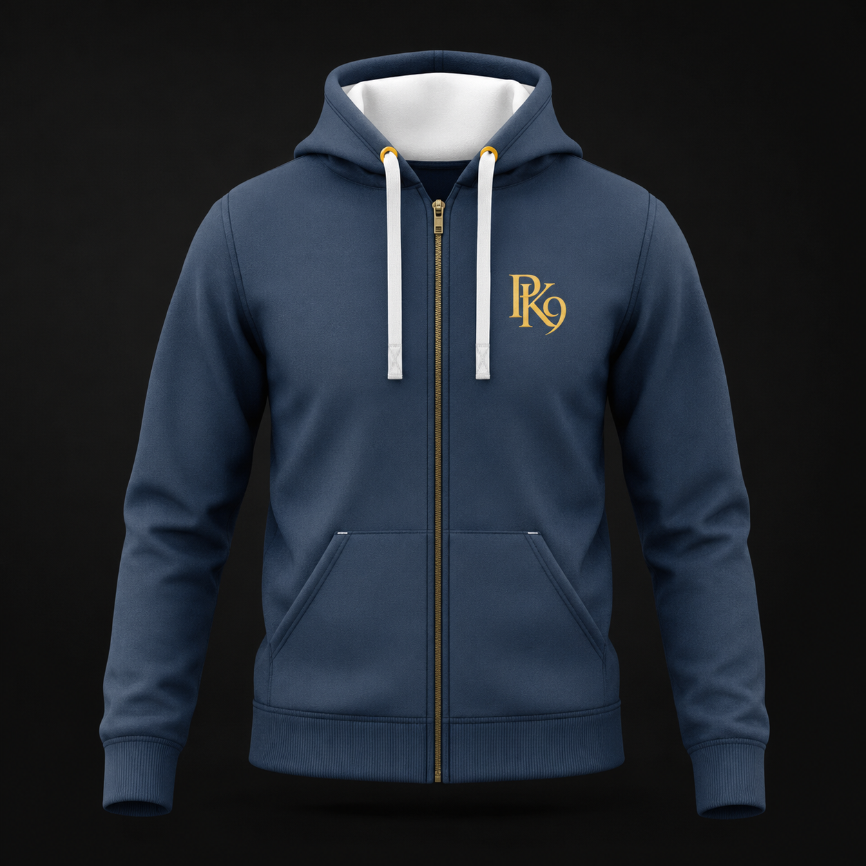 Deluxe Zipper Spirit PK9 — Navy mélange