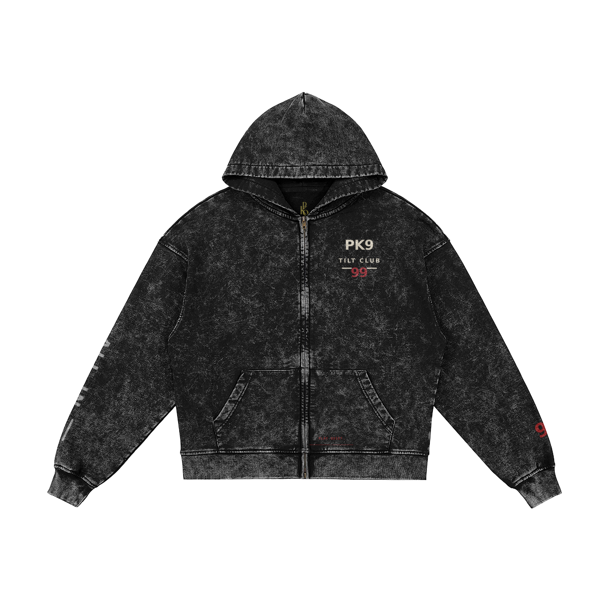 PK9 TILT CLUB 09/99 — Hoodie Zippé Hors-Série