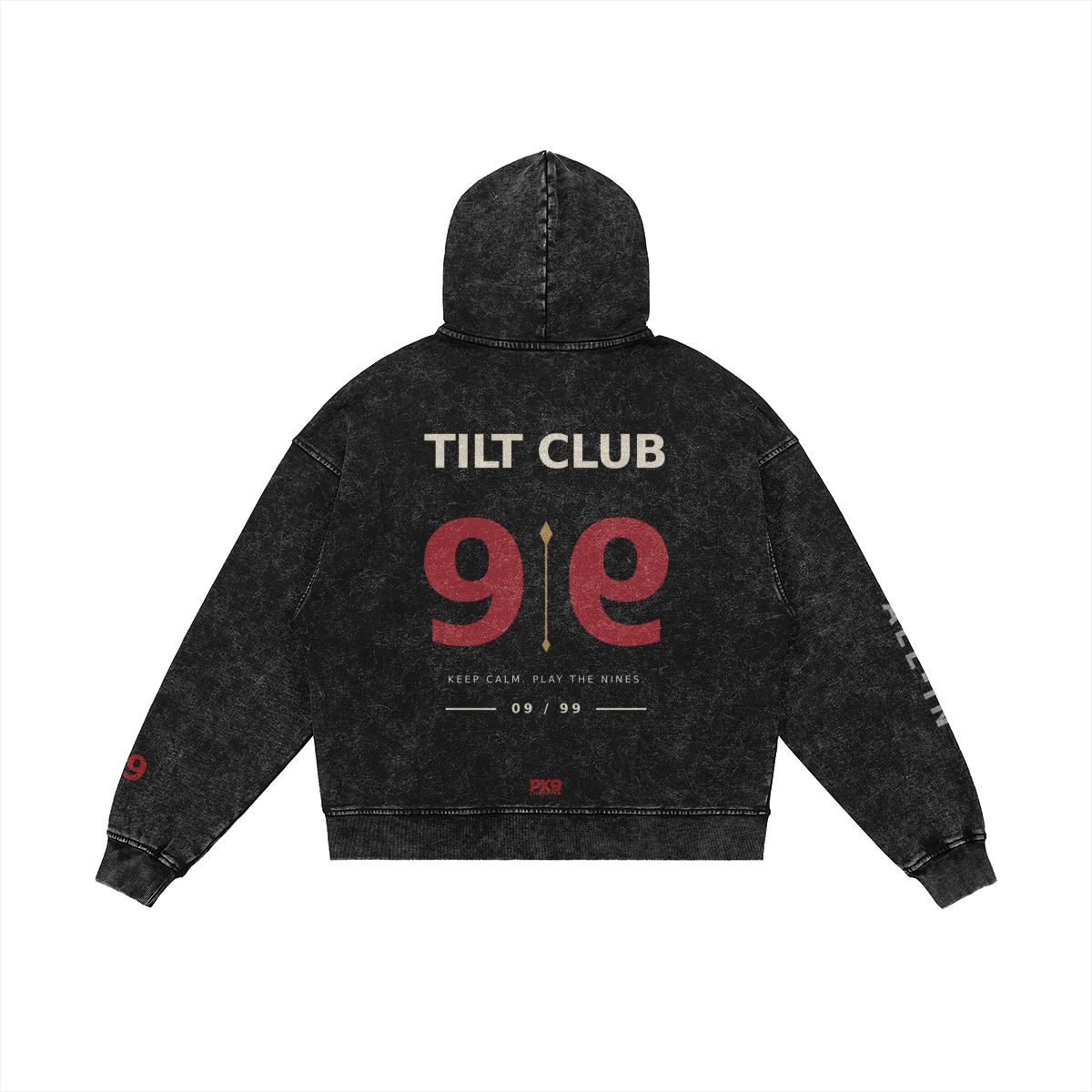 PK9 TILT CLUB 09/99 — Hoodie Zippé Hors-Série