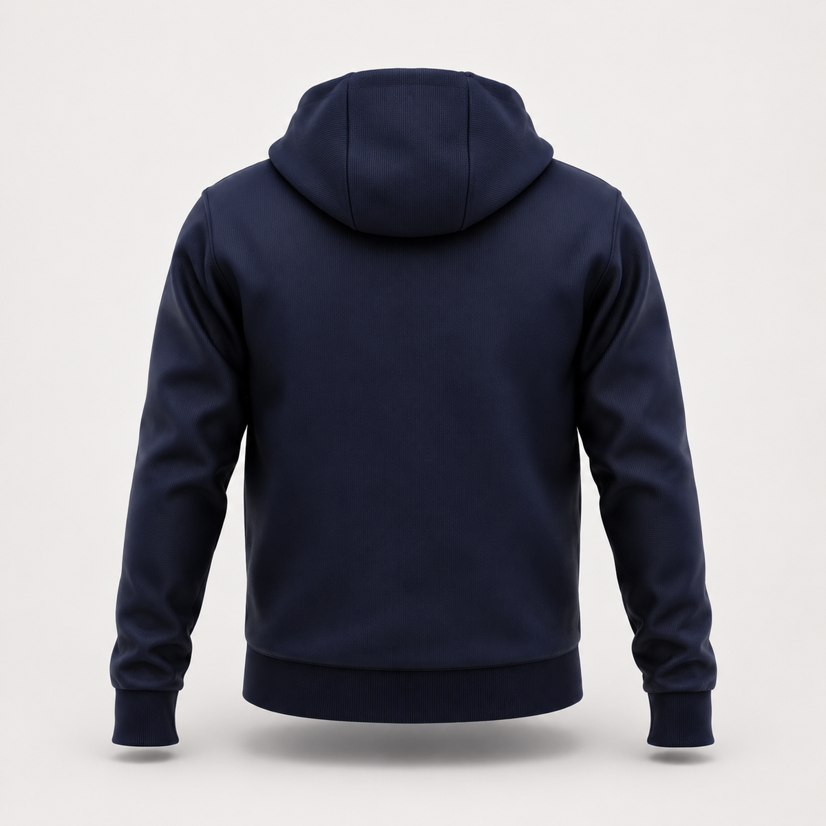 Hoodie Grinder Deluxe FPL × PK9 bleu nuit — visuel e-commerce 9 sur 10