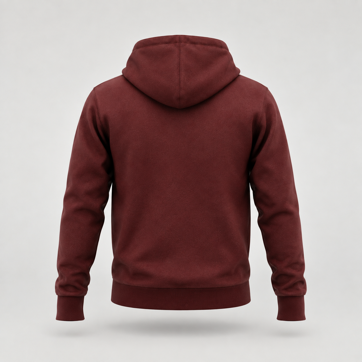 Hoodie Grinder Deluxe FPL × PK9 bordeaux — visuel e-commerce 9 sur 10