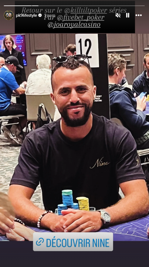 Communauté PK9 en tournoi de poker