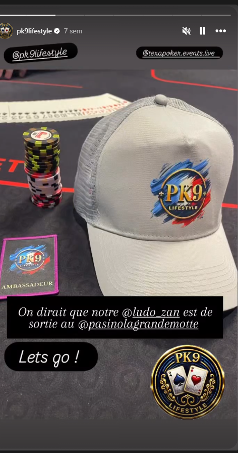 Communauté PK9 en tournoi de poker