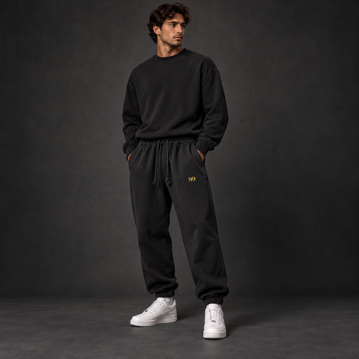 PK9 Gold Member — pantalon noir — visuel 4