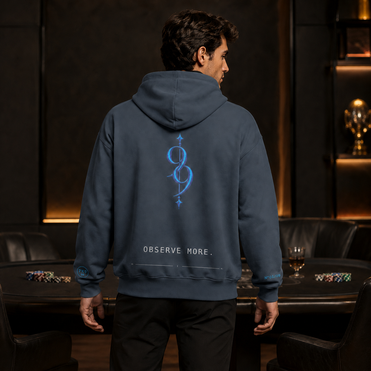 Private Table 09 – homme dos, double 9 et poignets